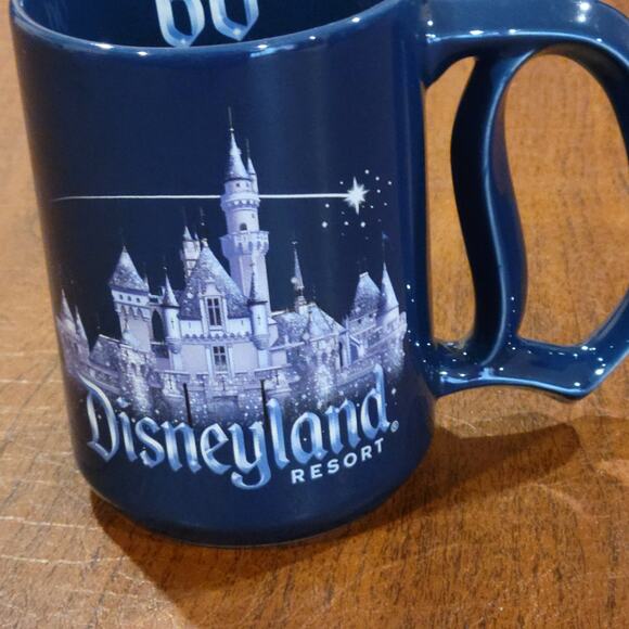 Disneyland Resort 60th Anniversary Diamond Celebration Coffee Mug Cup D Handle - Picture 4 of 10